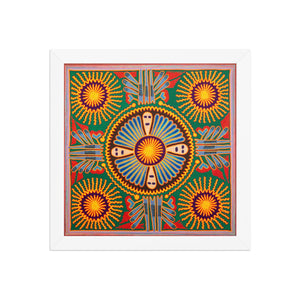 Huichol Yarn Painting Print • L - 217 - Huichol Arts
