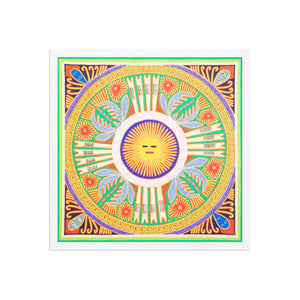 Huichol Yarn Painting Print • L - 220 - Huichol Arts