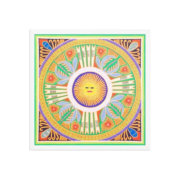 Huichol Yarn Painting Print • L - 220 - Huichol Arts