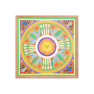 Huichol Yarn Painting Print • L - 220 - Huichol Arts