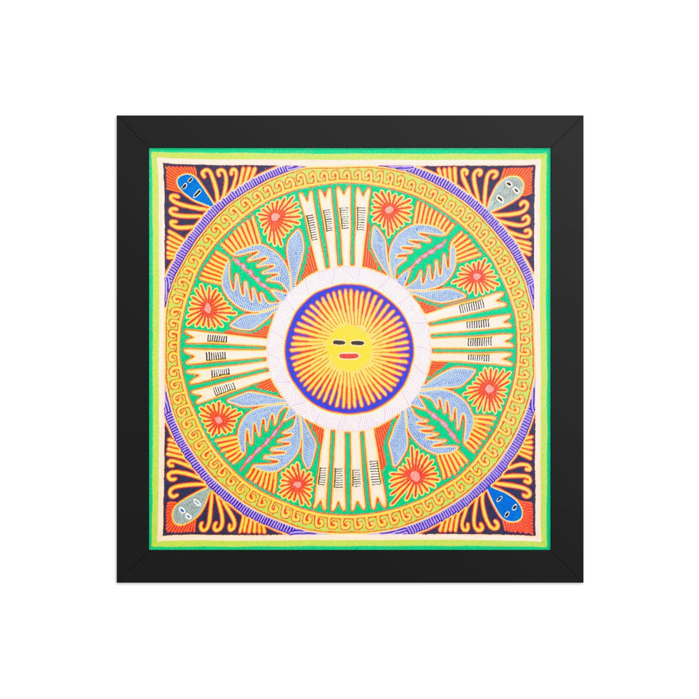 Huichol Yarn Painting Print • L - 220 - Huichol Arts