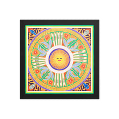 Huichol Yarn Painting Print • L - 220 - Huichol Arts