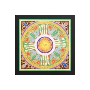 Huichol Yarn Painting Print • L - 220 - Huichol Arts