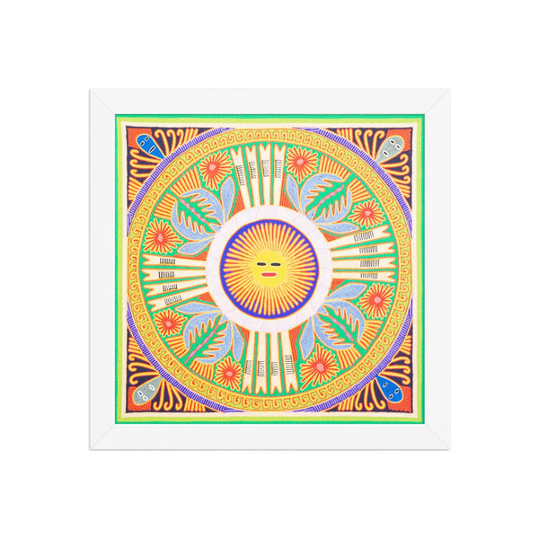 Huichol Yarn Painting Print • L - 220 - Huichol Arts