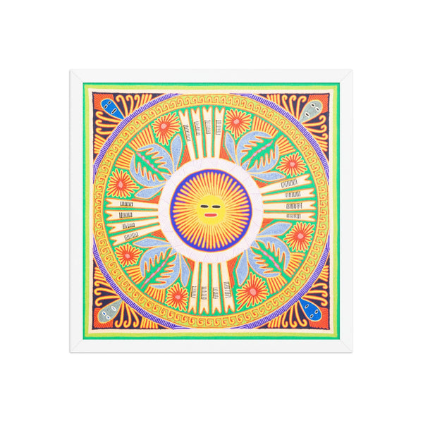 Huichol Yarn Painting Print • L - 220 - Huichol Arts