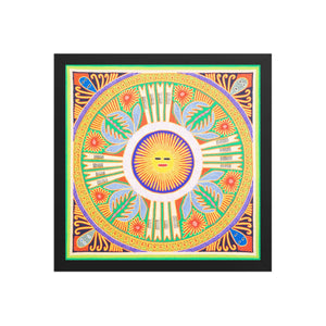 Huichol Yarn Painting Print • L - 220 - Huichol Arts