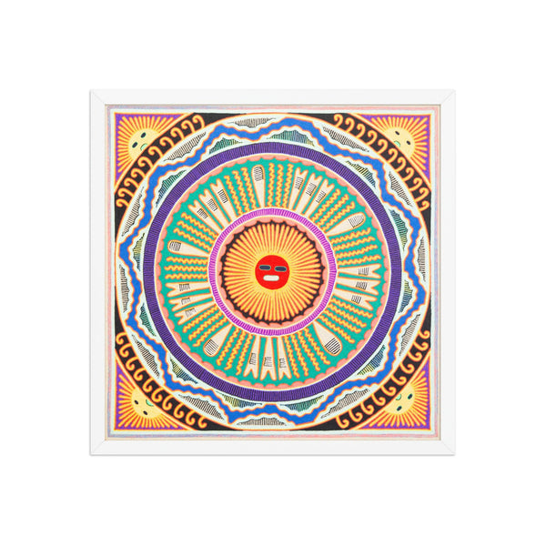 Huichol Yarn Painting Print • L - 221 - Huichol Arts