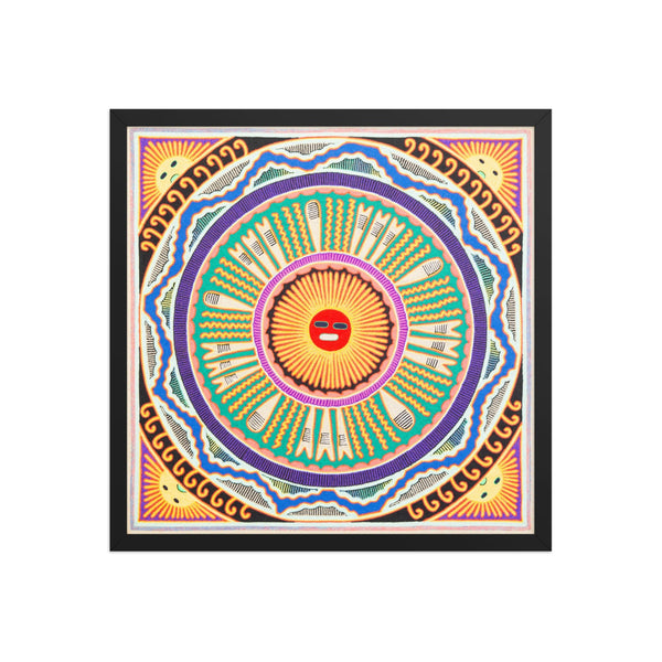 Huichol Yarn Painting Print • L - 221 - Huichol Arts