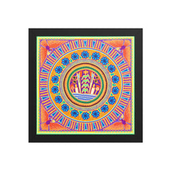 Huichol Yarn Painting Print • L - 224 - Huichol Arts