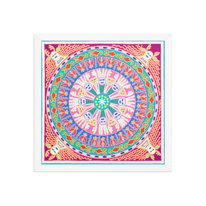 Huichol Yarn Painting Print • L - 227 - Huichol Arts
