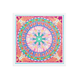 Huichol Yarn Painting Print • L - 227 - Huichol Arts