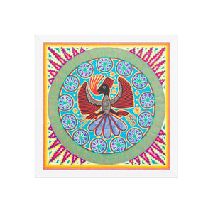 Huichol Yarn Painting Print • L - 228 - Huichol Arts