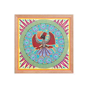 Huichol Yarn Painting Print • L - 228 - Huichol Arts