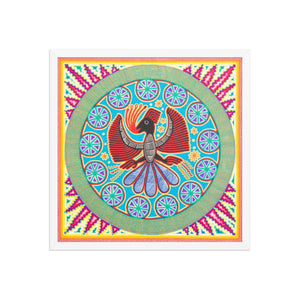 Huichol Yarn Painting Print • L - 228 - Huichol Arts