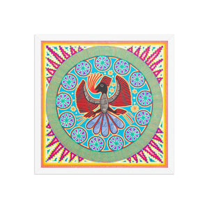 Huichol Yarn Painting Print • L - 228 - Huichol Arts