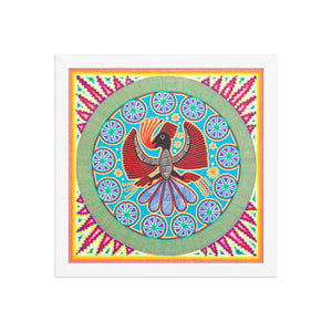 Huichol Yarn Painting Print • L - 228 - Huichol Arts