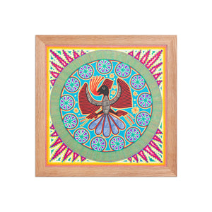 Huichol Yarn Painting Print • L - 228 - Huichol Arts