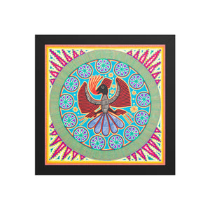 Huichol Yarn Painting Print • L - 228 - Huichol Arts
