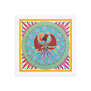 Huichol Yarn Painting Print • L - 228 - Huichol Arts