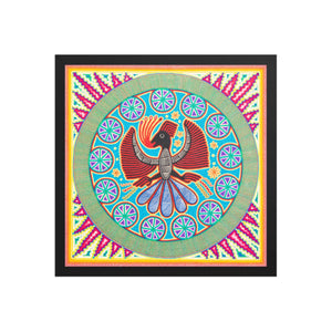 Huichol Yarn Painting Print • L - 228 - Huichol Arts