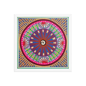 Huichol Yarn Painting Print • L - 231 - Huichol Arts