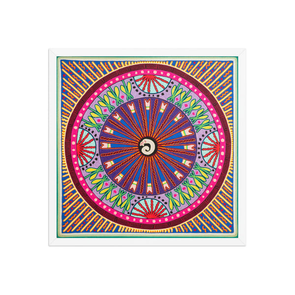 Huichol Yarn Painting Print • L - 231 - Huichol Arts