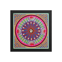 Huichol Yarn Painting Print • L - 231 - Huichol Arts