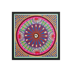 Huichol Yarn Painting Print • L - 231 - Huichol Arts