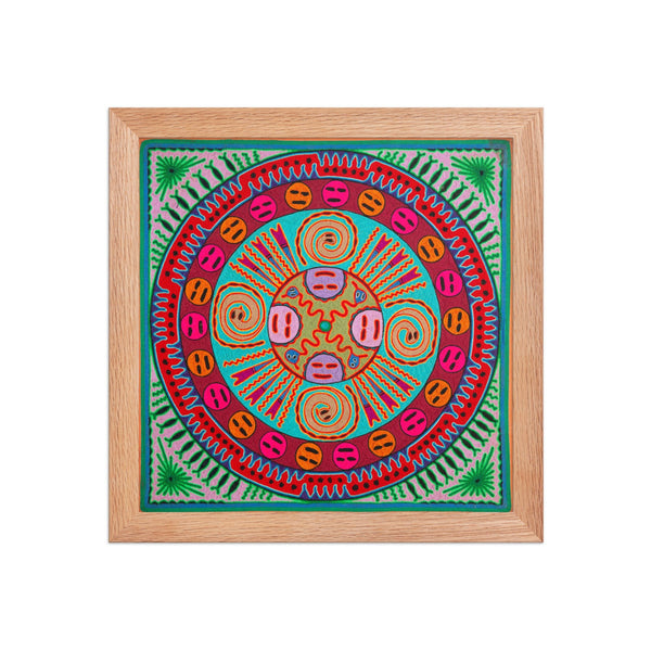 Huichol Yarn Painting Print • L - 234 - Huichol Arts