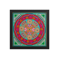 Huichol Yarn Painting Print • L - 234 - Huichol Arts
