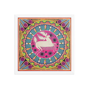 Huichol Yarn Painting Print • L - 236 - Huichol Arts