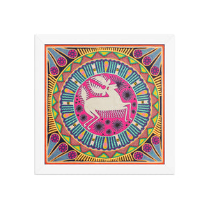 Huichol Yarn Painting Print • L - 236 - Huichol Arts