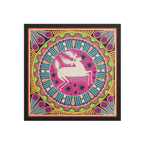 Huichol Yarn Painting Print • L - 236 - Huichol Arts