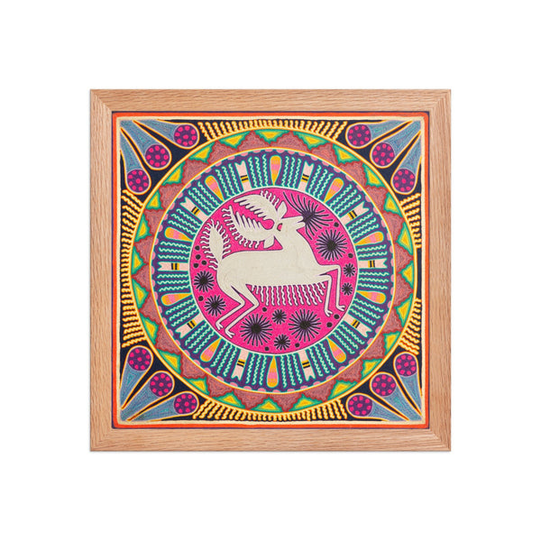 Huichol Yarn Painting Print • L - 236 - Huichol Arts