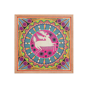 Huichol Yarn Painting Print • L - 236 - Huichol Arts