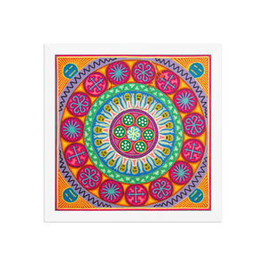 Huichol Yarn Painting Print • L - 237 - Huichol Arts