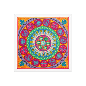 Huichol Yarn Painting Print • L - 237 - Huichol Arts