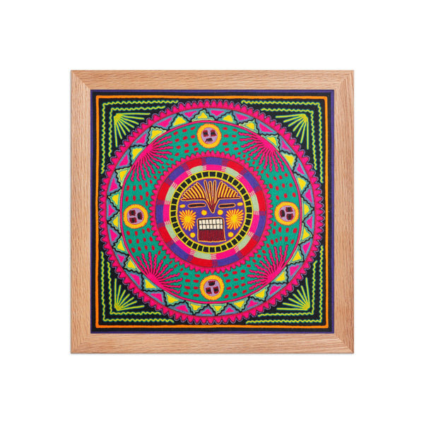 Huichol Yarn Painting Print • L - 240 - Huichol Arts