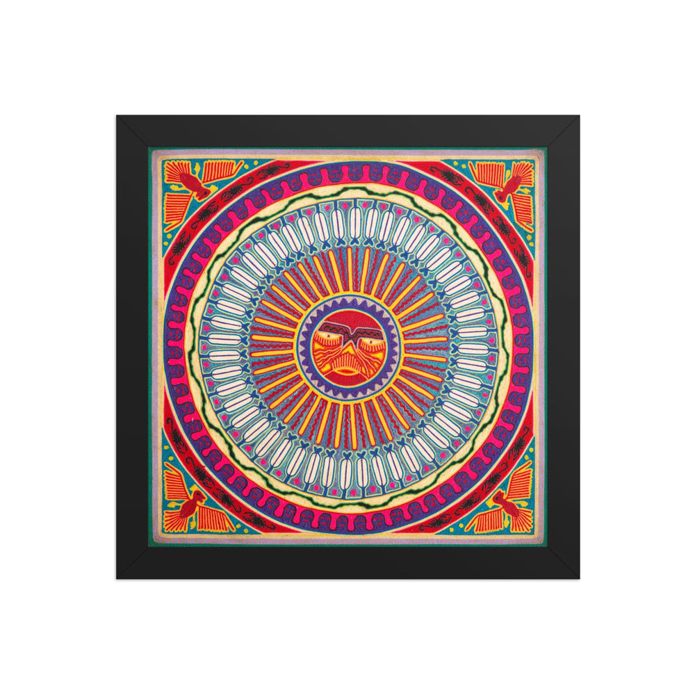 Huichol Yarn Painting Print • L - 241 - Huichol Arts