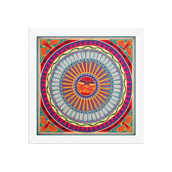 Huichol Yarn Painting Print • L - 241 - Huichol Arts