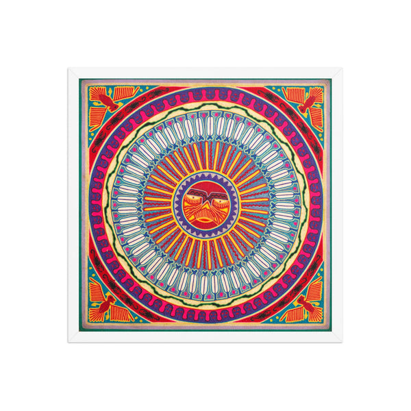 Huichol Yarn Painting Print • L - 241 - Huichol Arts