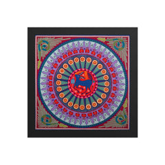Huichol Yarn Painting Print • L - 243 - Huichol Arts