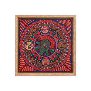 Huichol Yarn Painting Print • L - 248 - Huichol Arts