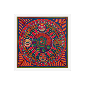 Huichol Yarn Painting Print • L - 248 - Huichol Arts