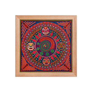 Huichol Yarn Painting Print • L - 248 - Huichol Arts