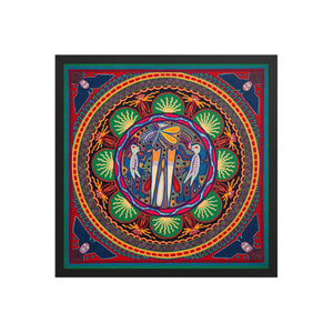 Huichol Yarn Painting Print • L - 251 - Huichol Arts