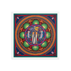 Huichol Yarn Painting Print • L - 251 - Huichol Arts
