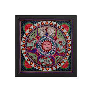Huichol Yarn Painting Print • L - 253 - Huichol Arts