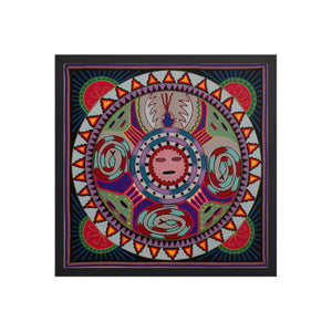 Huichol Yarn Painting Print • L - 253 - Huichol Arts
