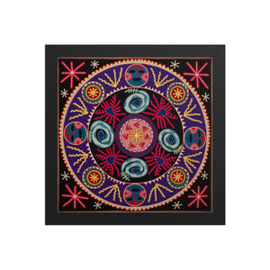 Huichol Yarn Painting Print • L - 254 - Huichol Arts